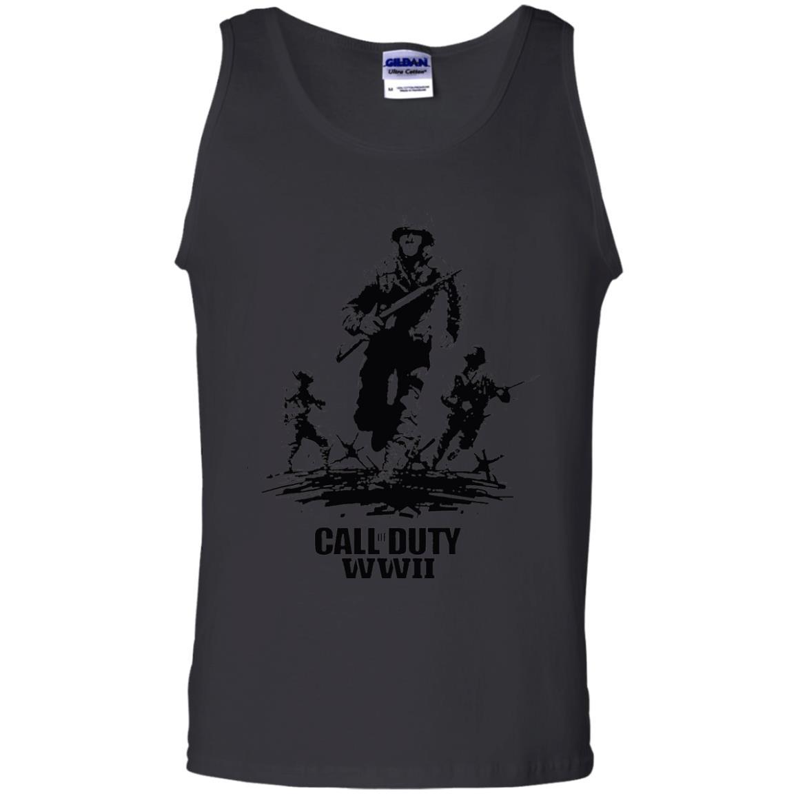 Military T-Shirt Call Of Duty Wwi Black
