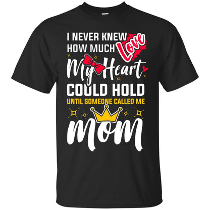 Untill Someone Called Me Mom Mommy Shirt Black