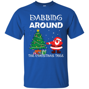 Christmas T-Shirt Dabbing Around The Christmas Tree