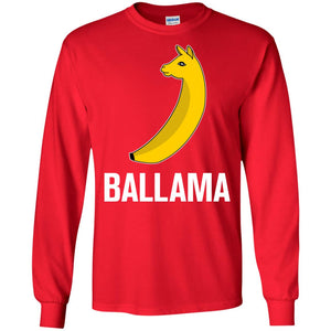 Ballama Funny Summer Melon Fruit ShirtG240 Gildan LS Ultra Cotton T-Shirt
