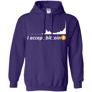 Cryptocurrency T-shirt I Accept Bitcoin