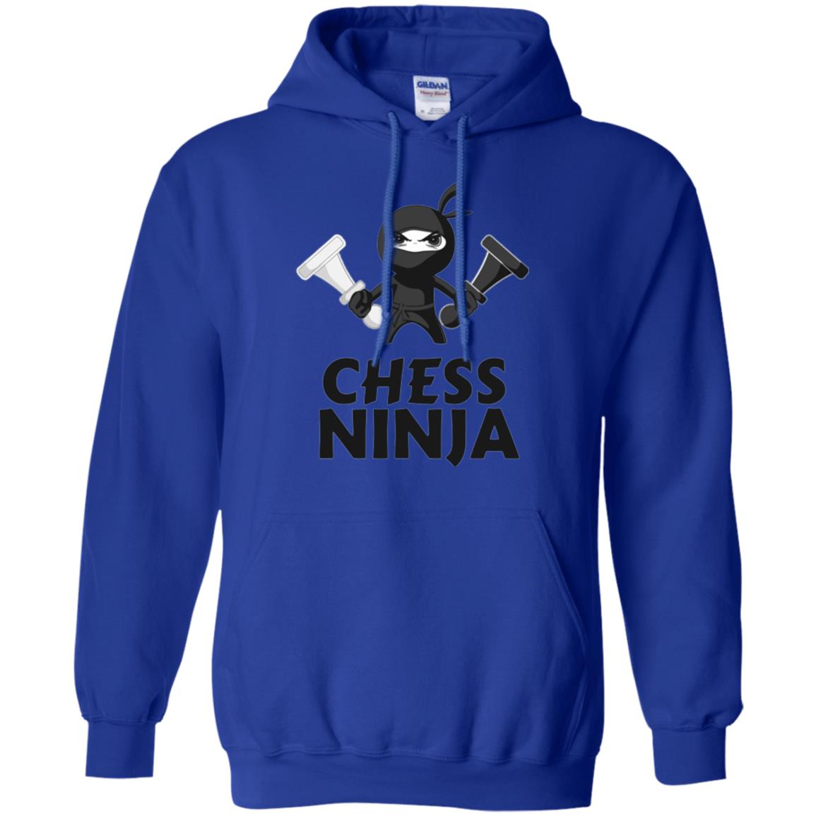 Funny Chess Ninja T-shirt Royal