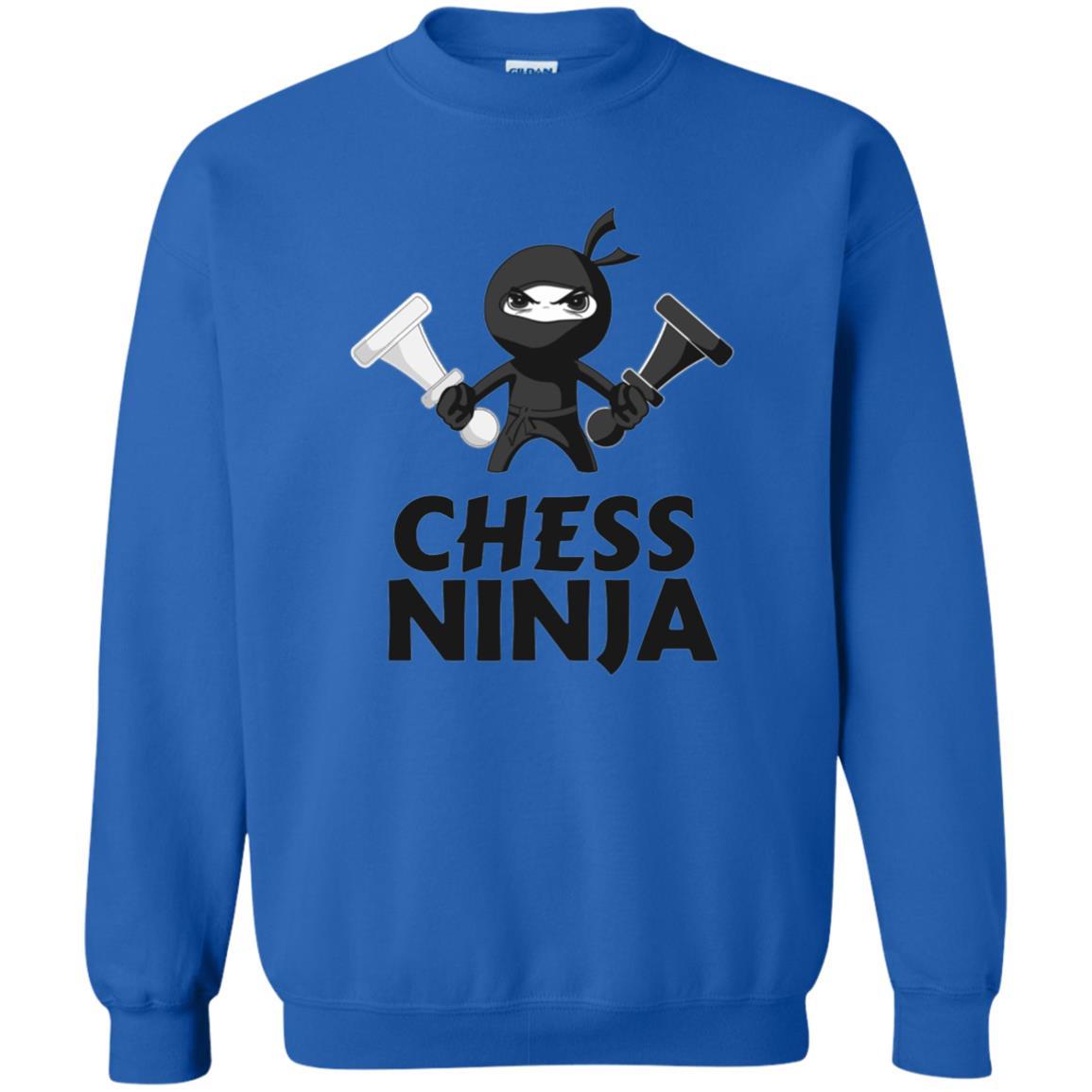 Funny Chess Ninja T-shirt Royal