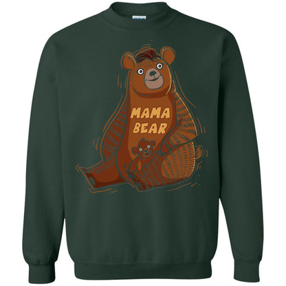 First Time Mothers Day Shirts Mama Bear Forest Green