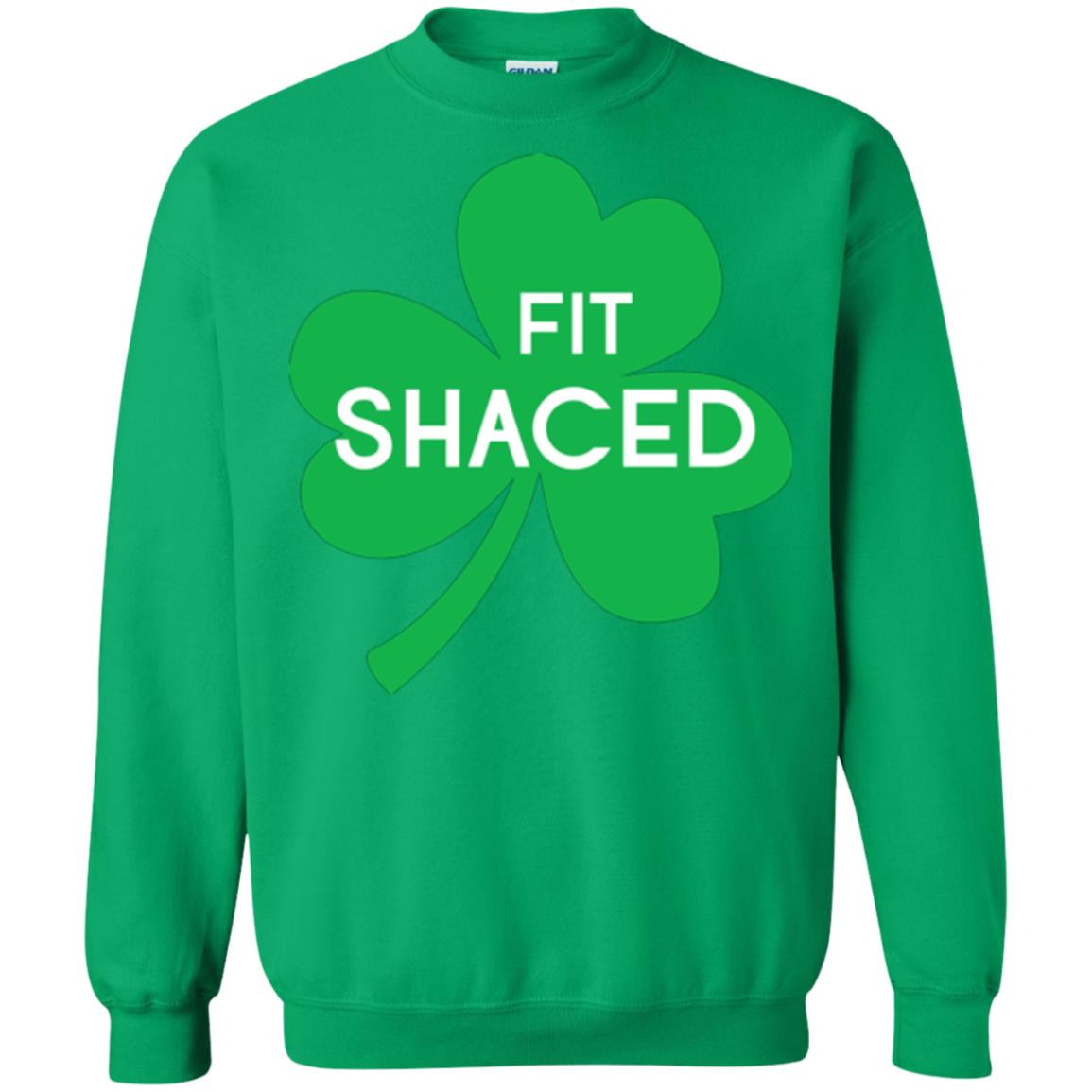 Saint Patrick's Day T-shirt Shamrocks Fit Shaced Irish Green