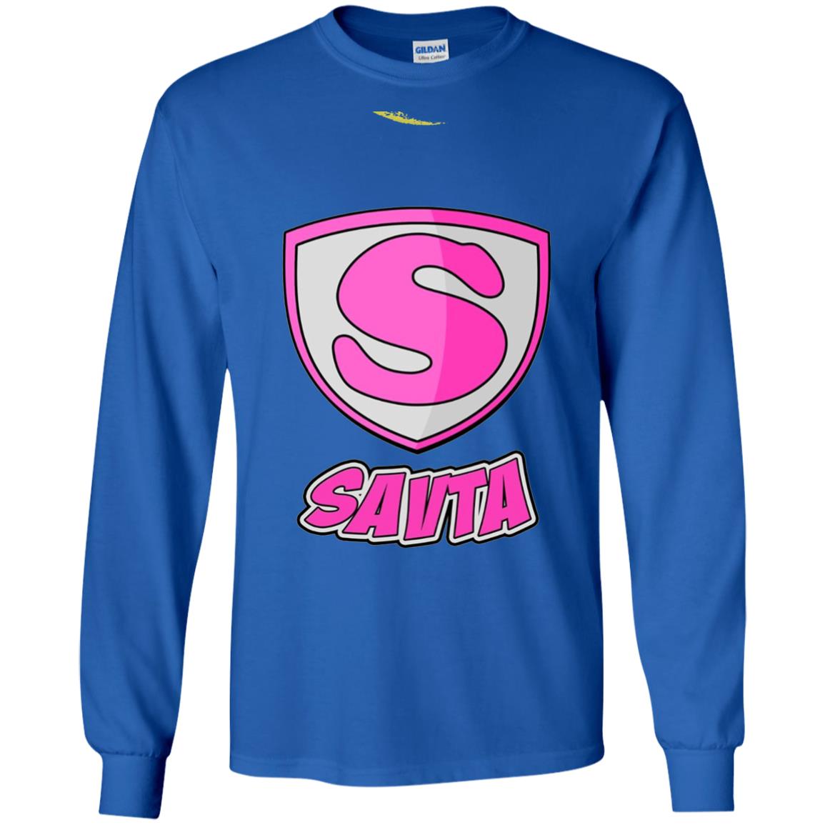 Savta Superhero Mother_s Day Super T-shirt Royal