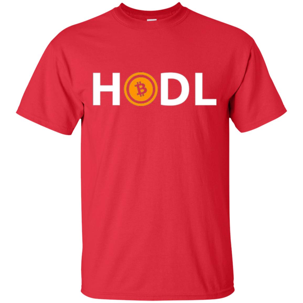 Bitcoin Cash T-shirt Hodl Red