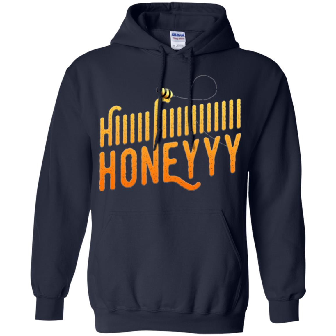 Bee T-shirt Hi Honey T-shirt Navy