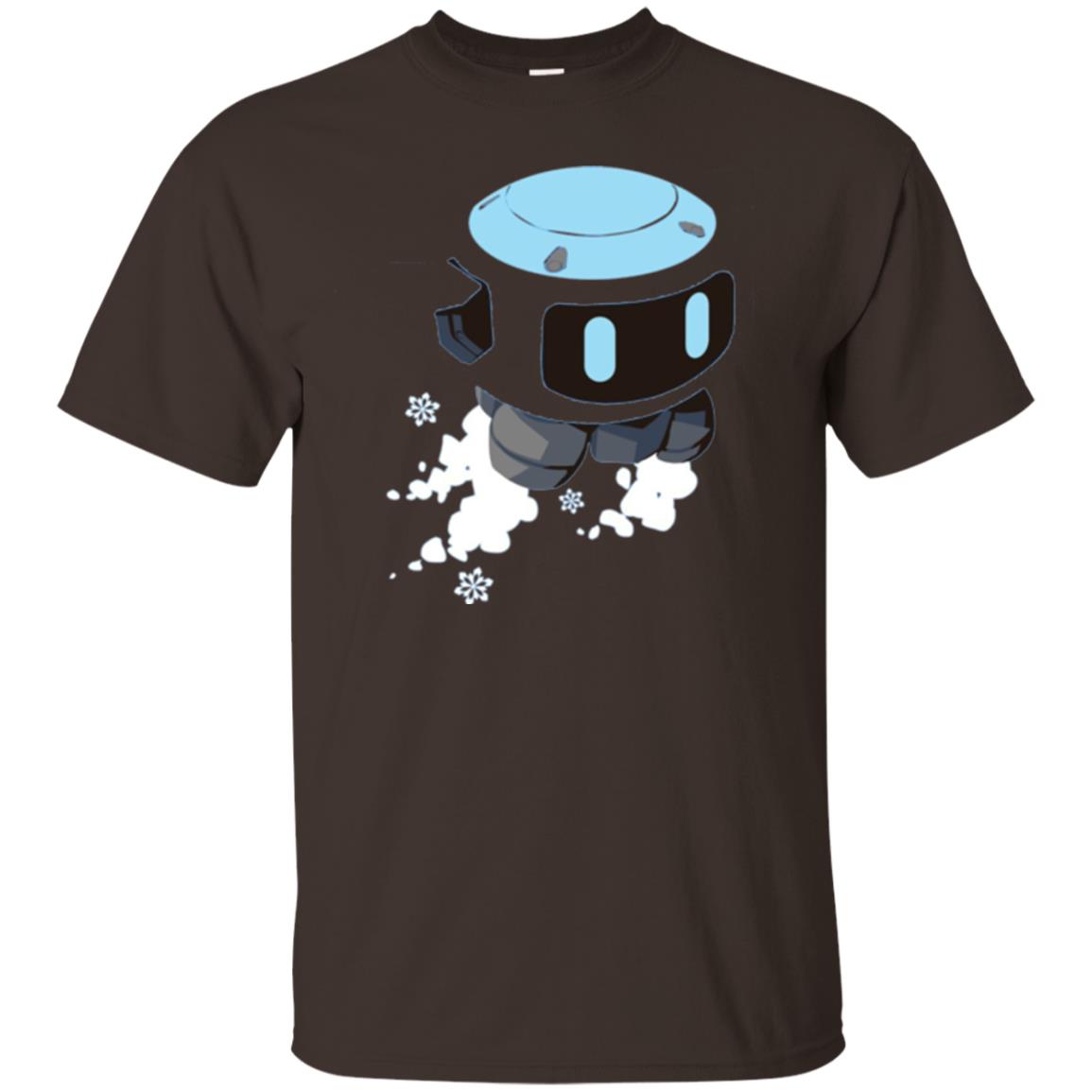 Overwatch Mei Snowball Spray T-shirt Dark Chocolate