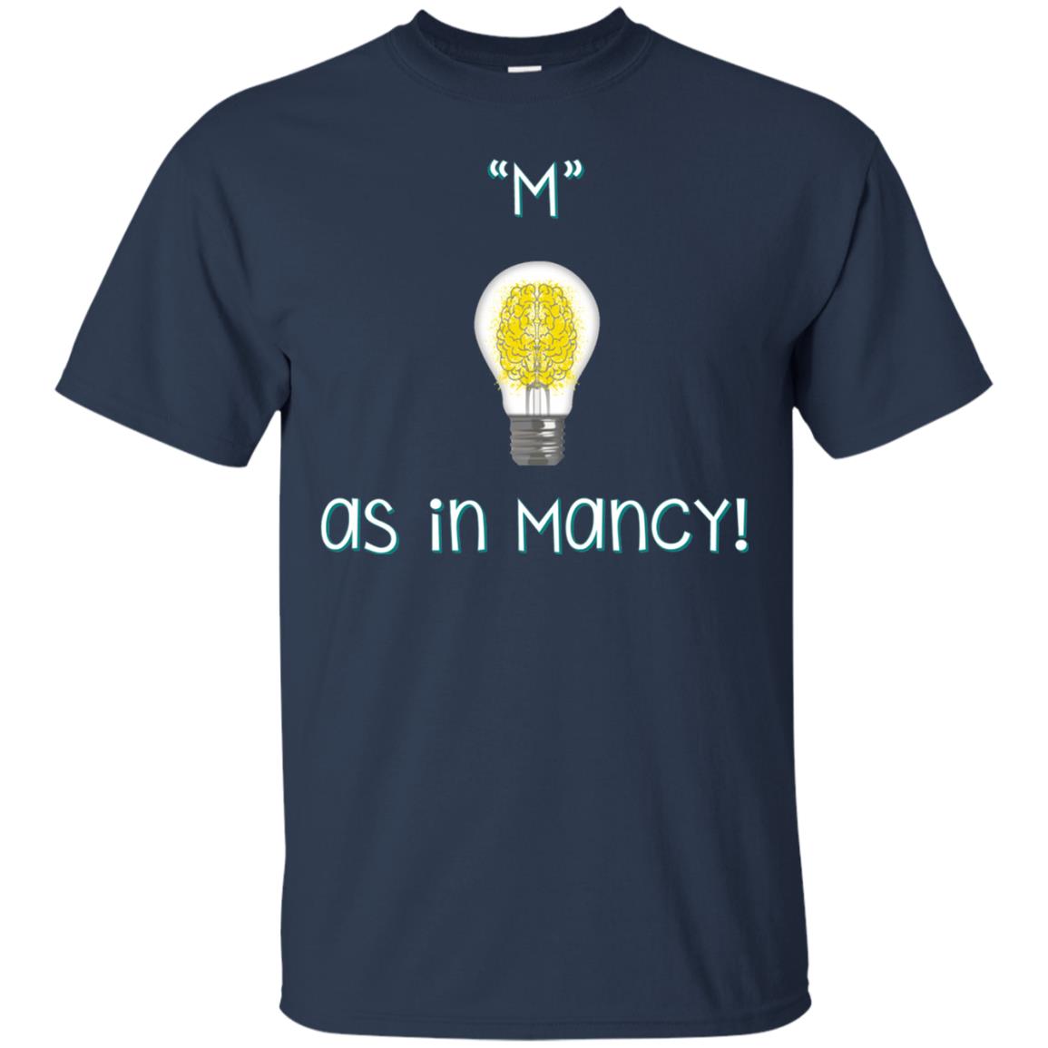 M As In Mancy T-shirt Navy
