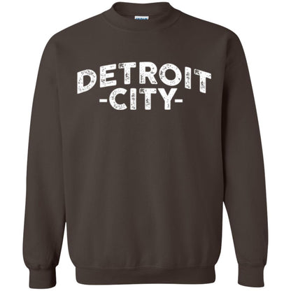 Detroit Michigan T-shirt Dark Chocolate