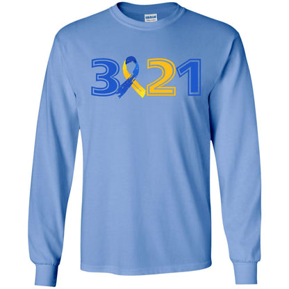 Awareness March 21 World Down Syndrome Day T-shirt Carolina Blue