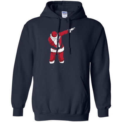 Christmas T-shirt Dabbing Santa Navy
