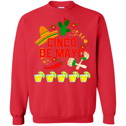 Fiesta Cinco De Mayo T-shirt Cinco De Mayo Red