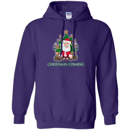 Christmas Is Coming T-shirt Purple