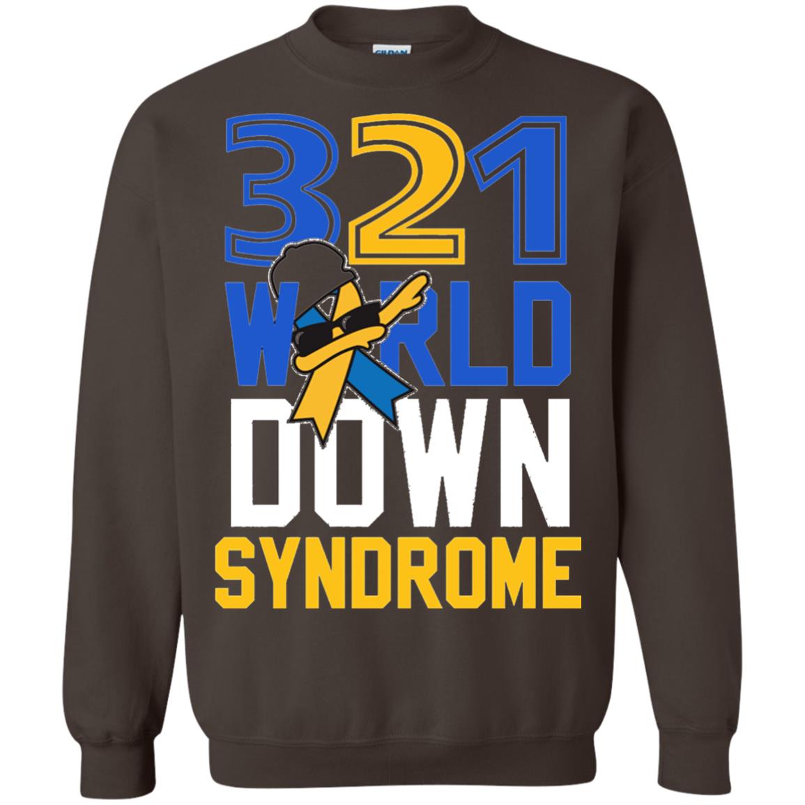 Awareness March 21 World Down Syndrome Day Shirt Dark Chocolate
