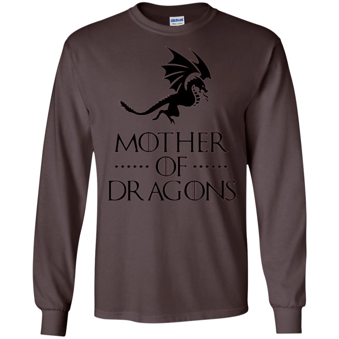 Mother Of Dragons T-shirt Dark Chocolate