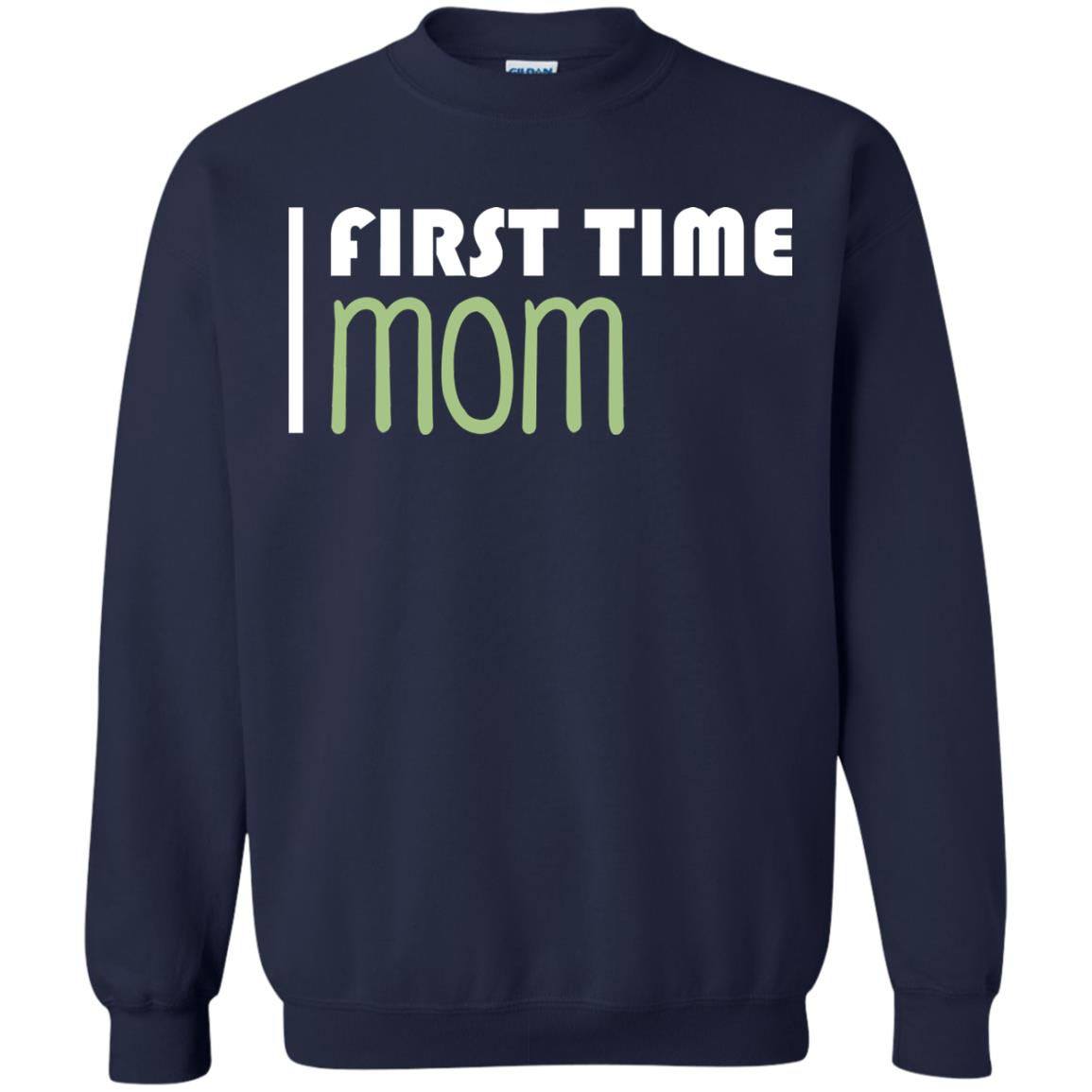 First Time Mom New Mom Shirt Navy