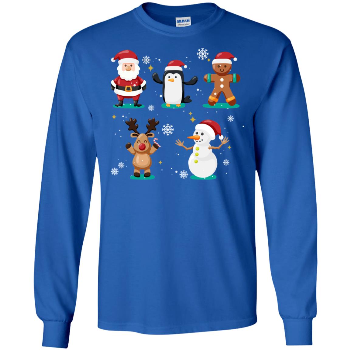 Christmas Character Ideas Gift Shirt Royal