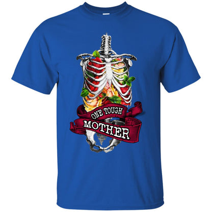 One Tough Mother Mommy Shirt Royal