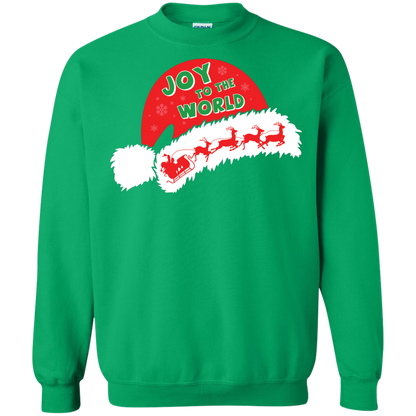 Christmas T-shirt Joy To The World Irish Green