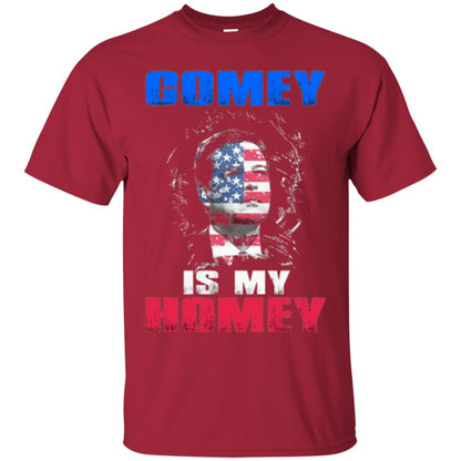 Fbi Director T-shirt Comey Is My Homey T-shirt Cardinal