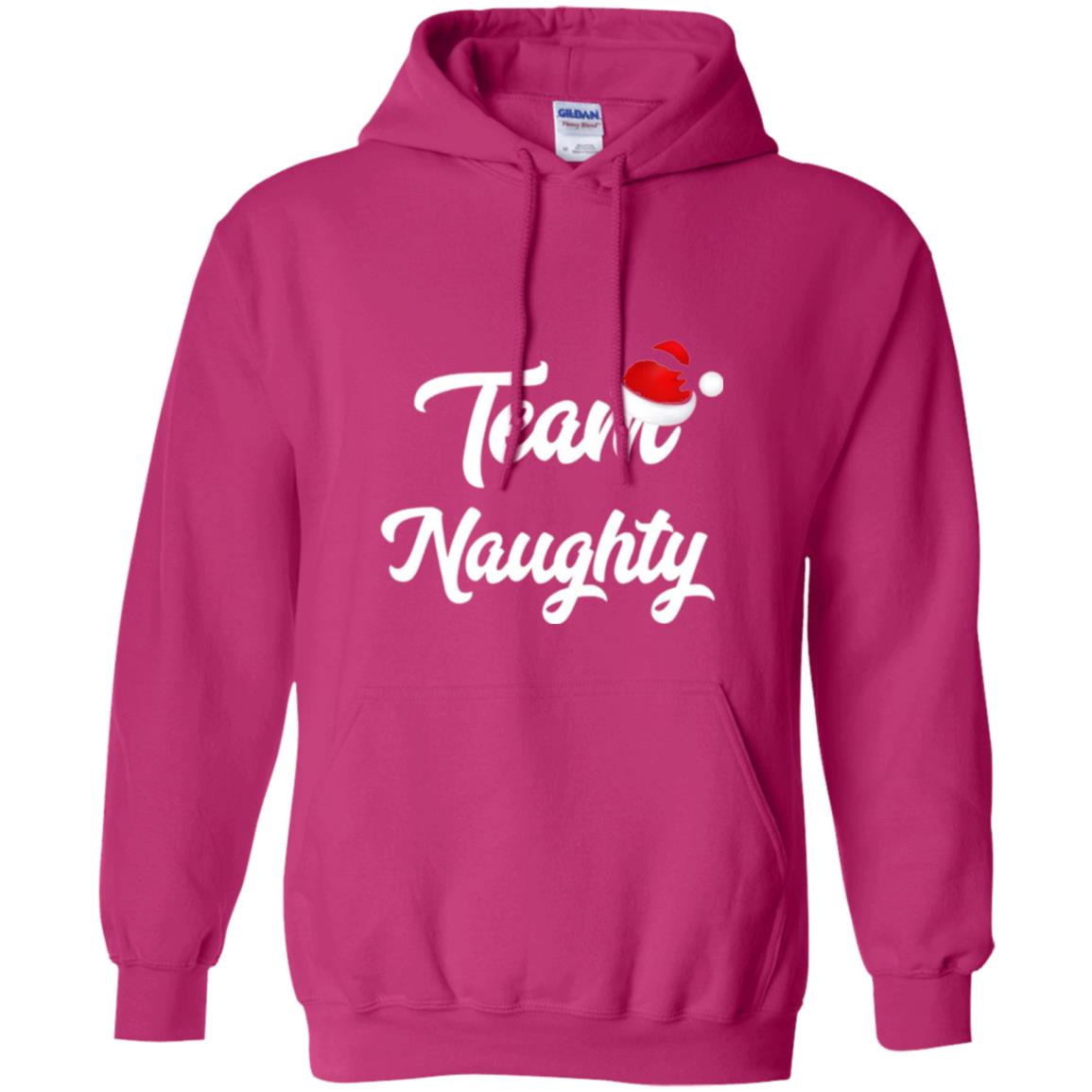Christmas T-shirt Team Naughty Heliconia
