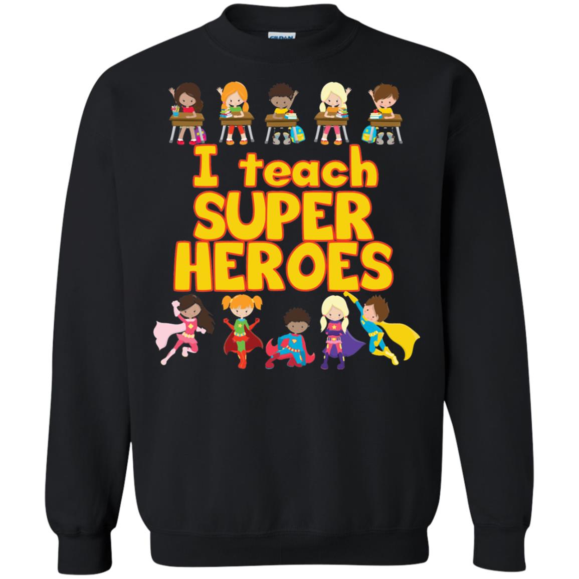 I Teach Super Heroes Comic Book Hero Teacher Tshirt