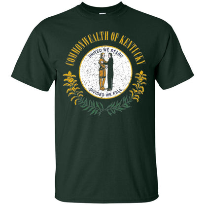 Kentucky State Flag T-shirt Forest