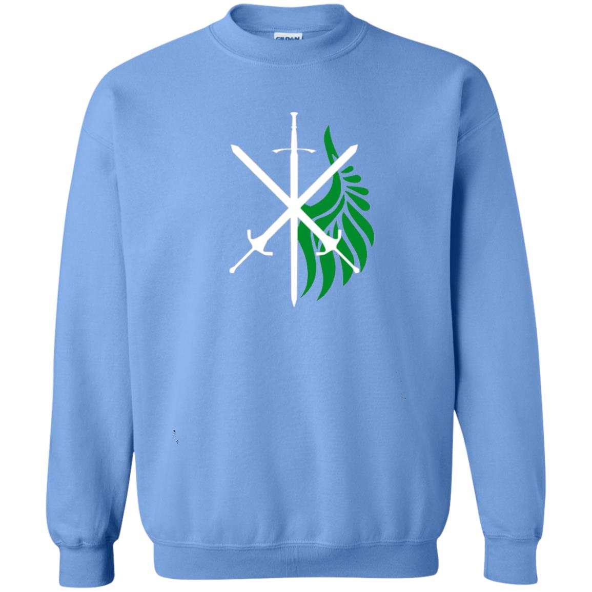 Battle Wings Of Medieval Victory T-shirt Carolina Blue