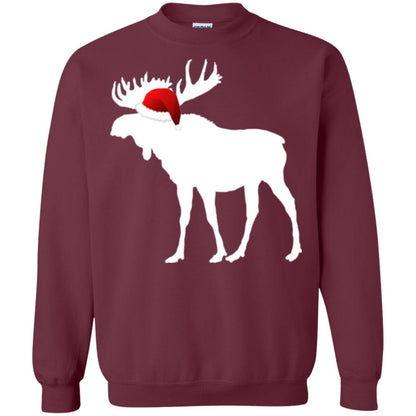 Christmas T-shirt Reindeer Maroon