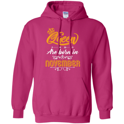 Brithday T-Shirt Queen Are Born In November Heliconia