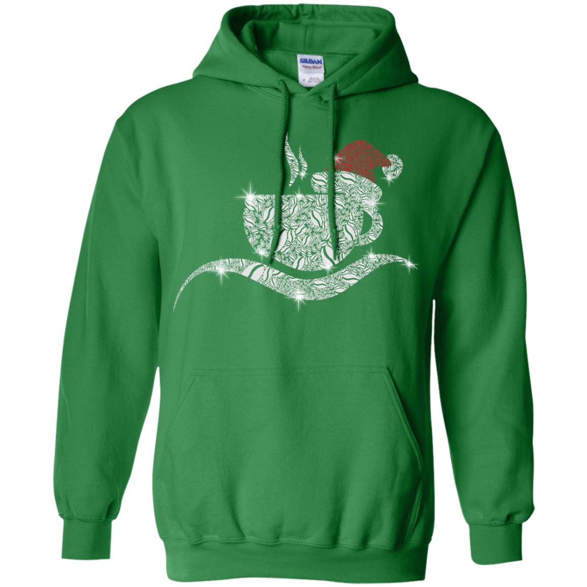 Coffee Glass Christmas Gift Drinking Lovers Shirt Irish Green