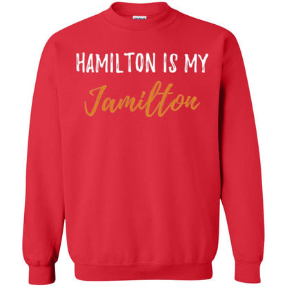 Musican T-shirt Hamilton Is My Jamilton Red