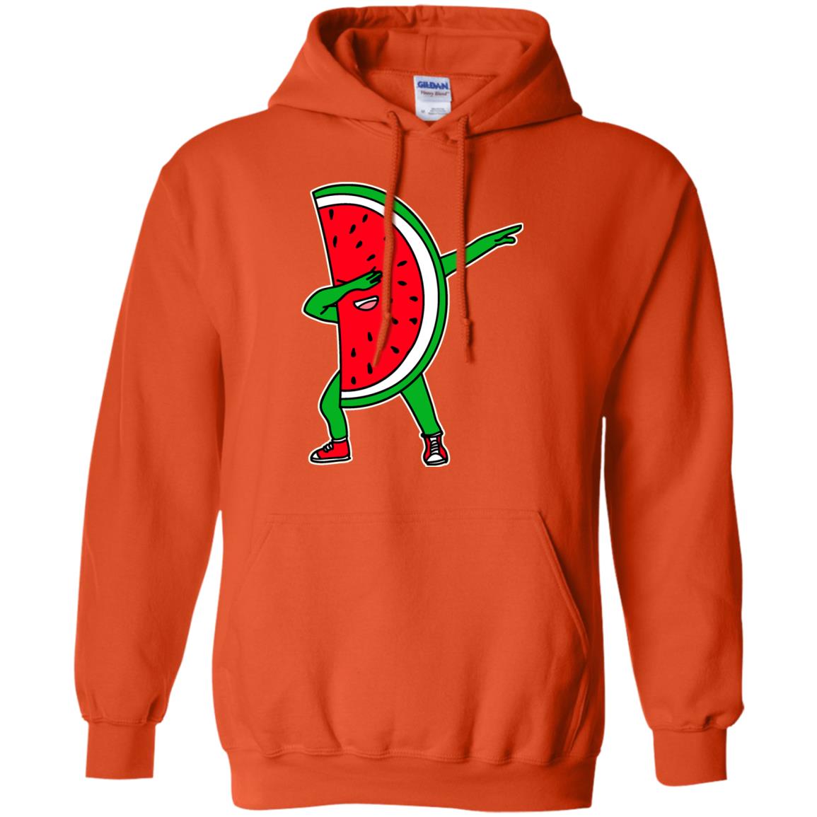 Dabbing Watermelon Shirt Orange