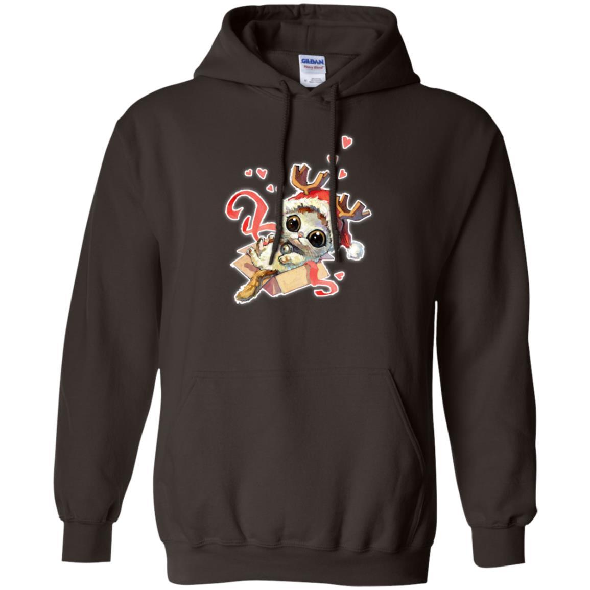 Cat Lover T-shirt Merry Christmas Dark Chocolate