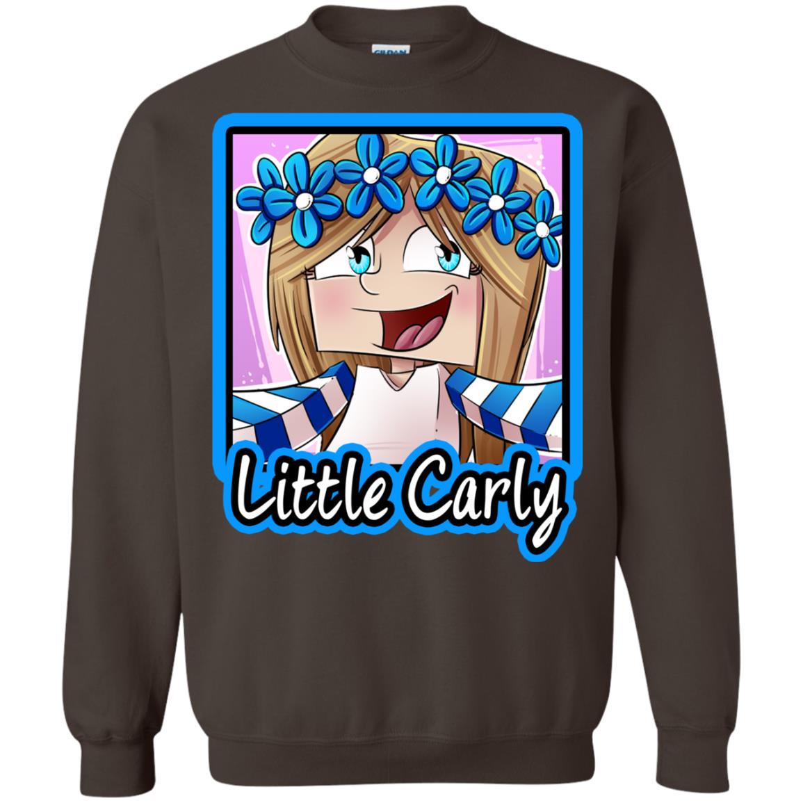 Little Carly Minecraft Little Club Adventures Shirt Dark Chocolate