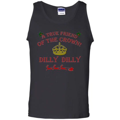 Christmas T-shirt True Friend Of The Crown Dilly Dilly Black
