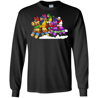 Derby Party Pinata Jockeys Cinco De Mayo Horse Race Shirt Black