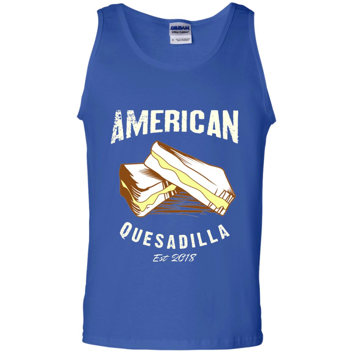 American Quesadilla Est 2018 Grilled Cheese T-shirt Royal