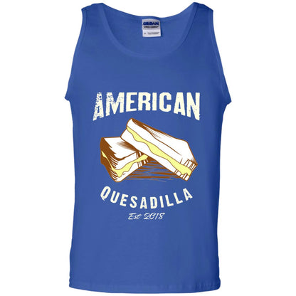 American Quesadilla Est 2018 Grilled Cheese T-shirt Royal