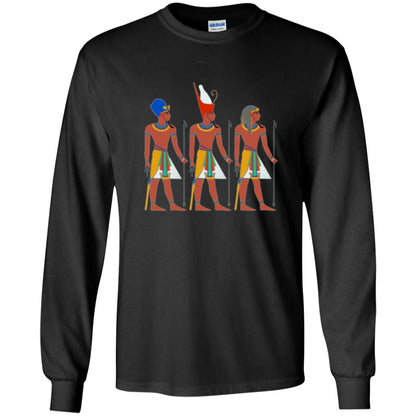 Ancient Egypt Pharaoh Art T-shirt Black