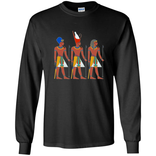 Ancient Egypt Pharaoh Art T-shirt Black