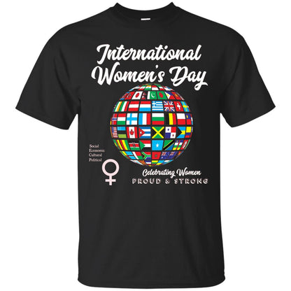 International Women_s Day T-shirt Black