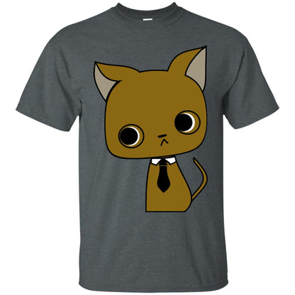 Funny Business Love Cat Shirt Dark Heather