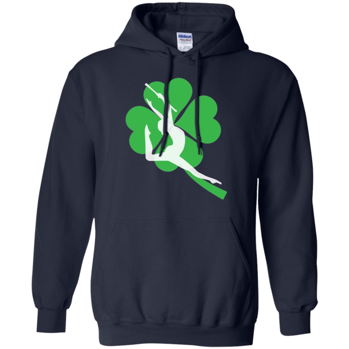 Baton Twirling Lover Saint Patrick's Day Navy