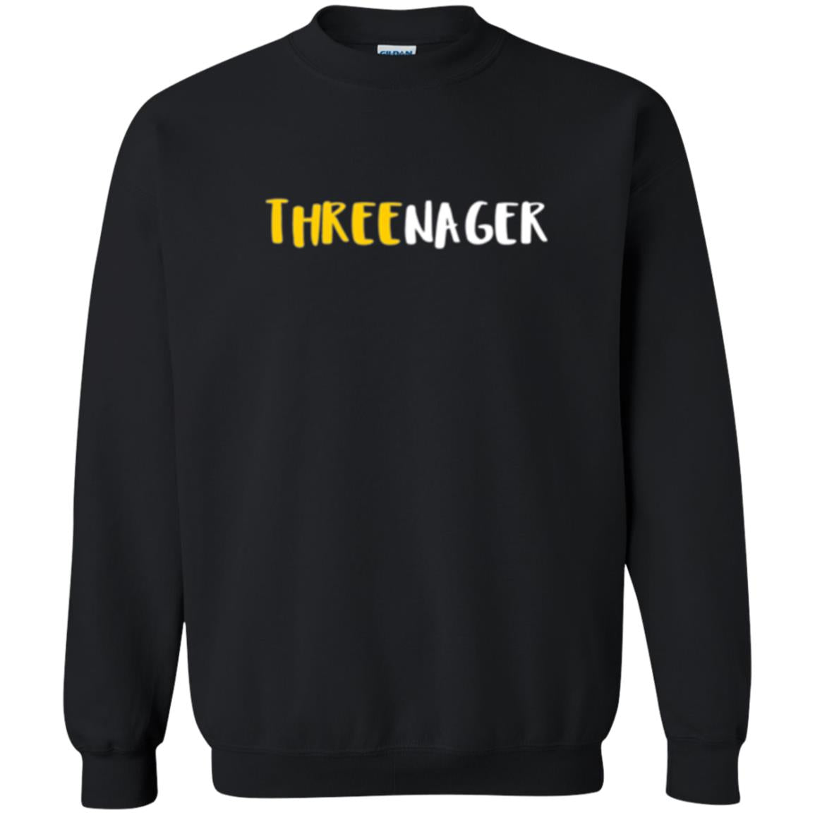 Threenager T-shirt Black