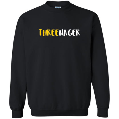 Threenager T-shirt Black