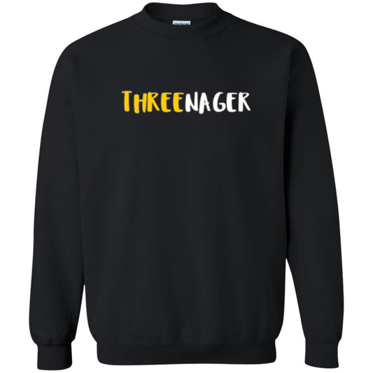 Threenager T-shirt Black