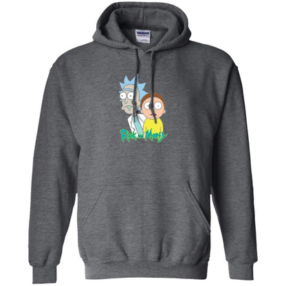 Film T-shirt Rick And Morty Stunned Dark Heather